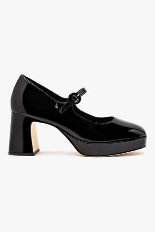 Blair Platform In Black Patent Leather
