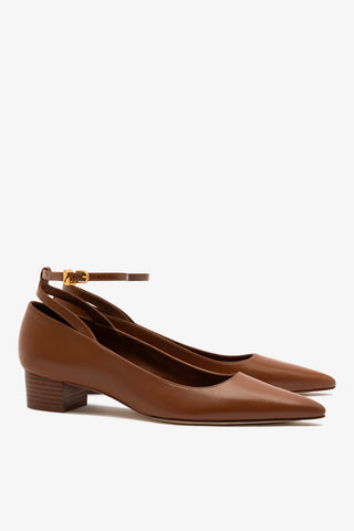 Larroudé x CPPXO Low Pump In Caramel Leather