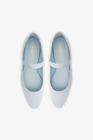 Larroudé by Nicolò B. Maria Ballet Flat In Maya Satin