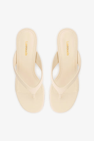 Gaia Low In Ivory Leather