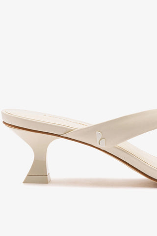 Gaia Low In Ivory Leather