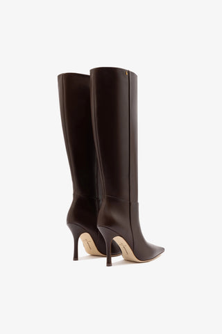 Carine Boot In Brown Leather