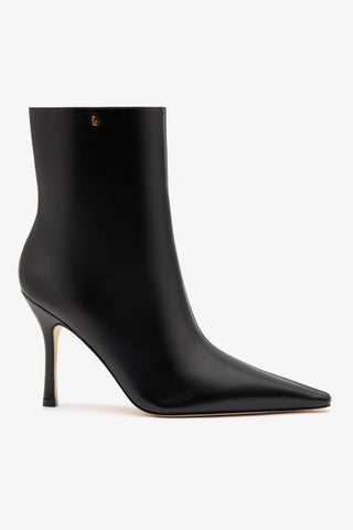 Mini Carine Boot In Black Leather