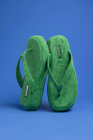 Roxy Thong Sandal Evergreen Mule Larroudé