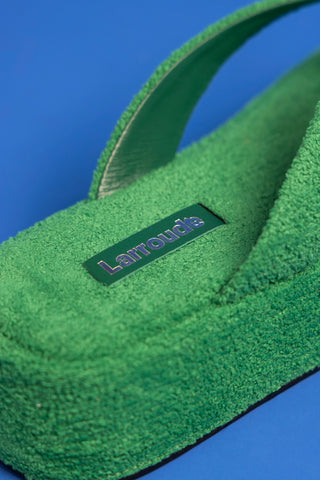 Roxy Thong Sandal Evergreen Mule Larroudé