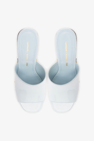 Larroudé x Kenneth Cole: Mule Maya Patent Leather Mule Larroudé x Kenneth Cole