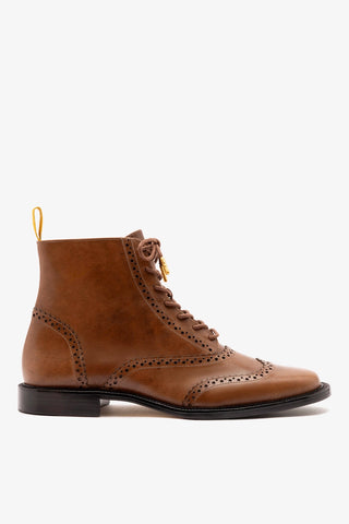 Freddie Boot Burnt Umber Leather