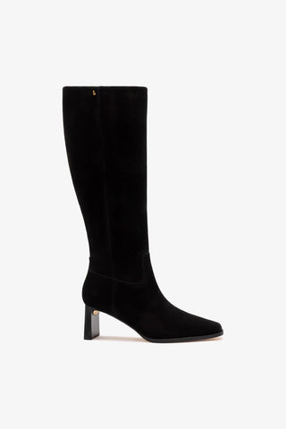 Alexis Boot Black Suede Boot Larroudé