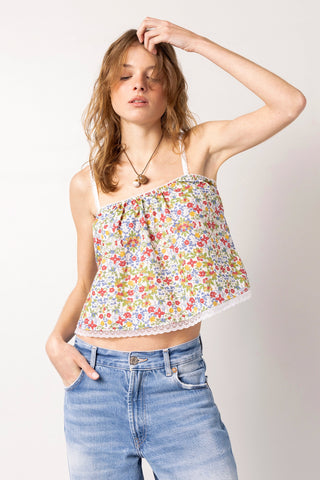The Perfect Tank Top White Sardines Cotton Top Sheridan Cox by Larroudé