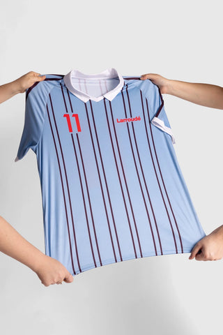 Larroude Jersey Blue — Larroudé