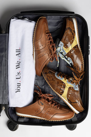 Stella Mule In Python Printed Leather