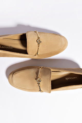 Katherine Loafer In Peanut Suede