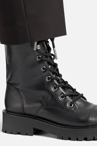 Trinity Boot In Black Leather