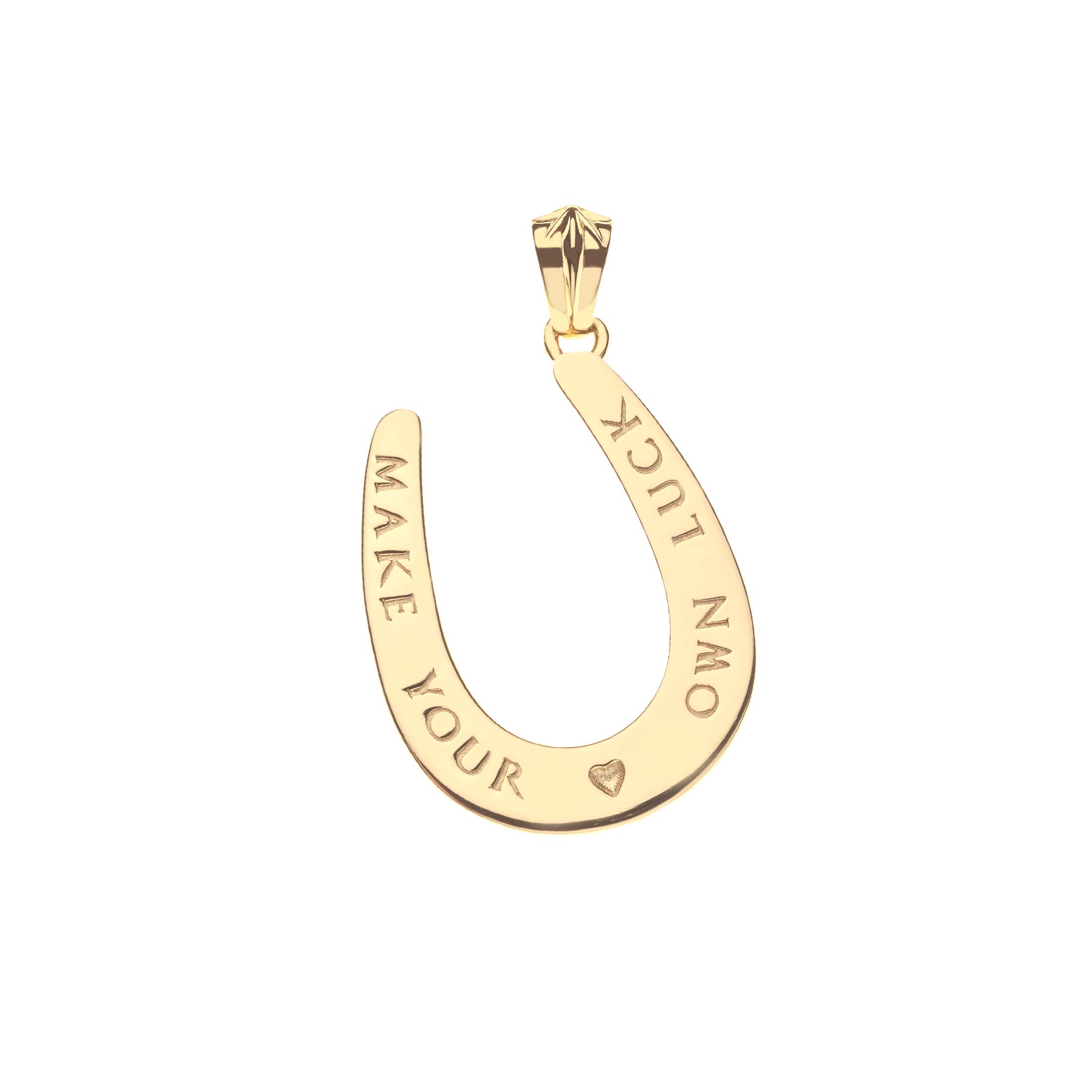 LUCKY Starry Horseshoe Pendant