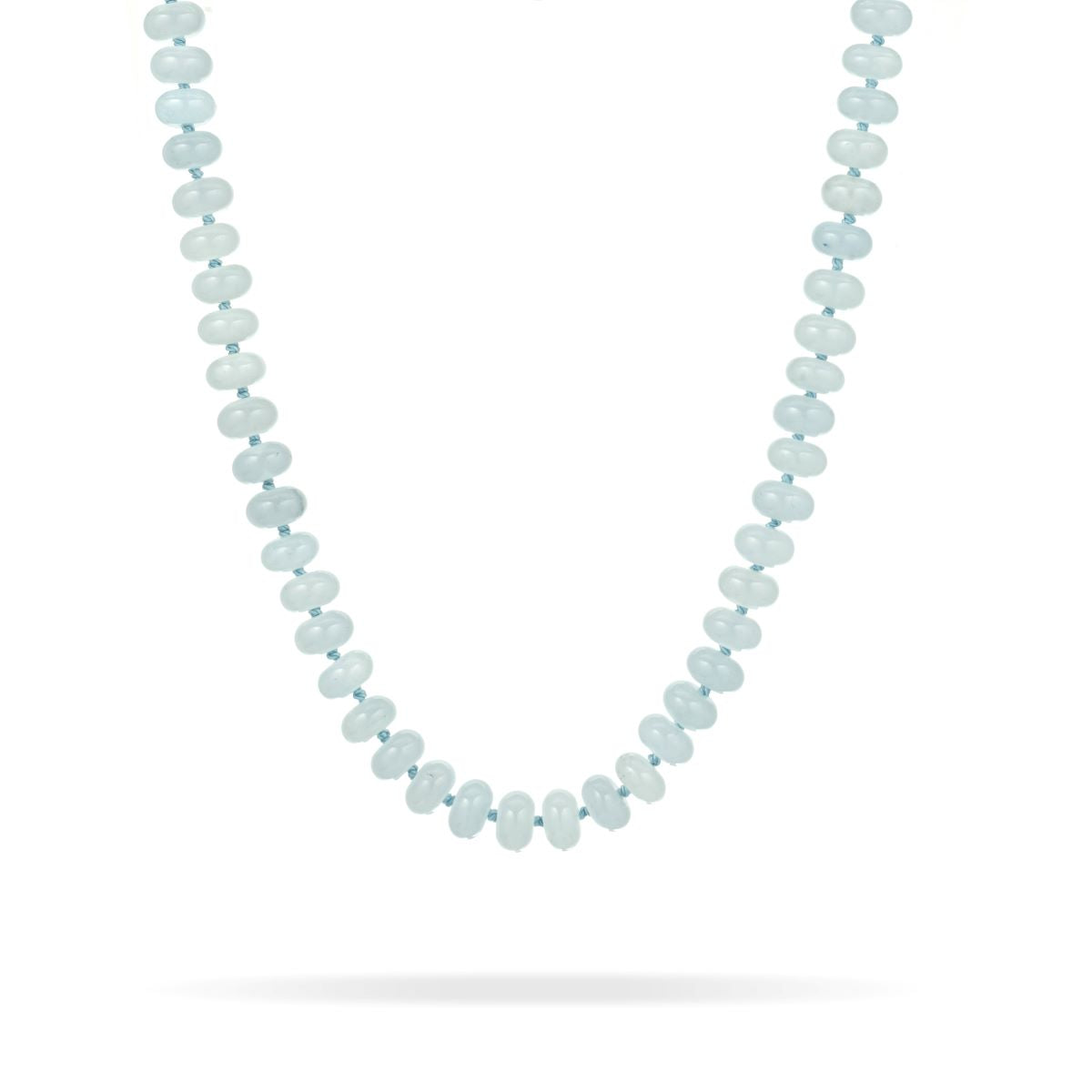 Shades of Light Blue Gemstone Necklace