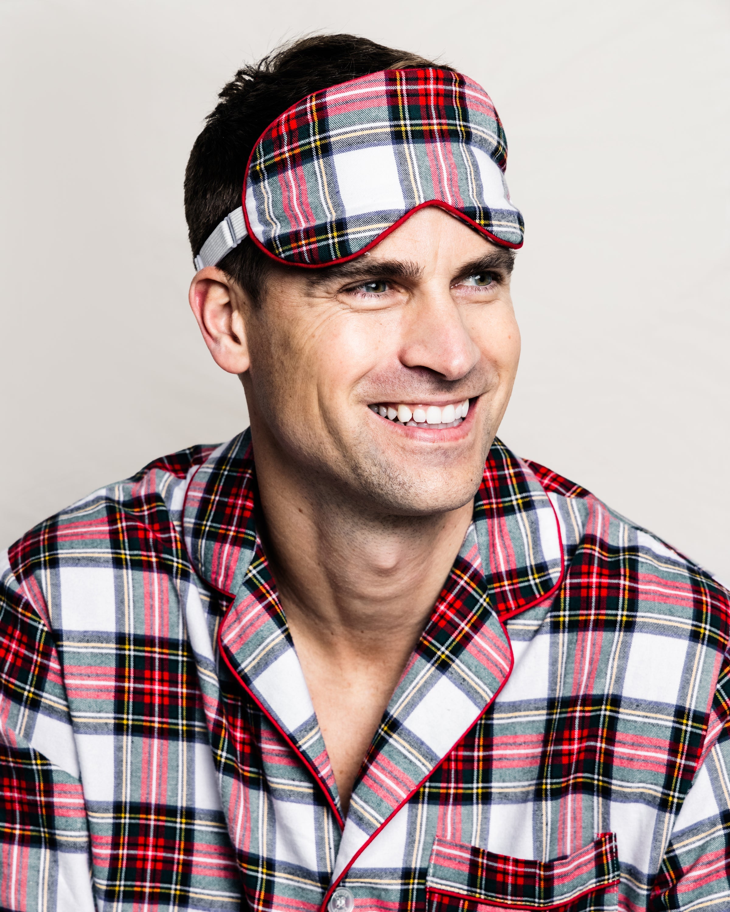 Adults Balmoral Tartan Traditional Sleep Mask