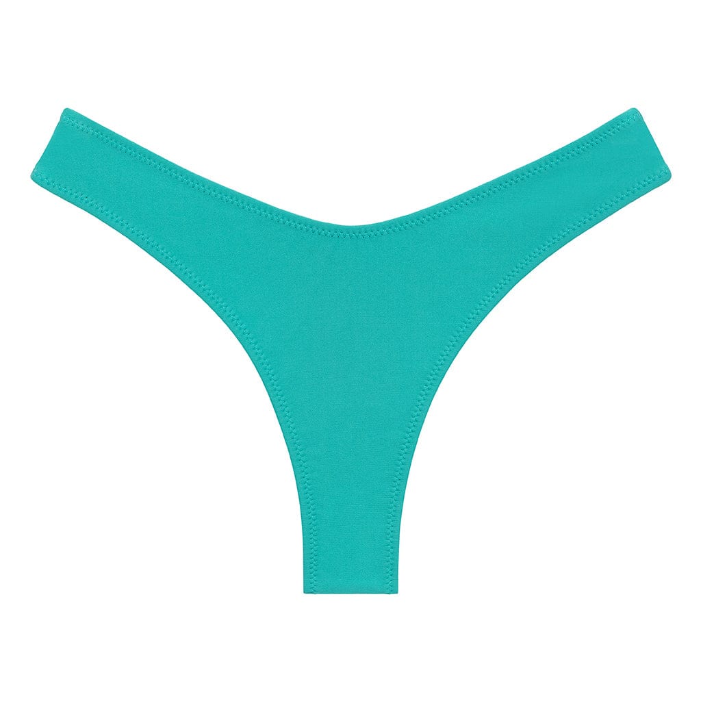 Teal Lulu (Zig-Zag Stitch) Bikini Bottom
