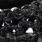  Black Embroidered Raffia