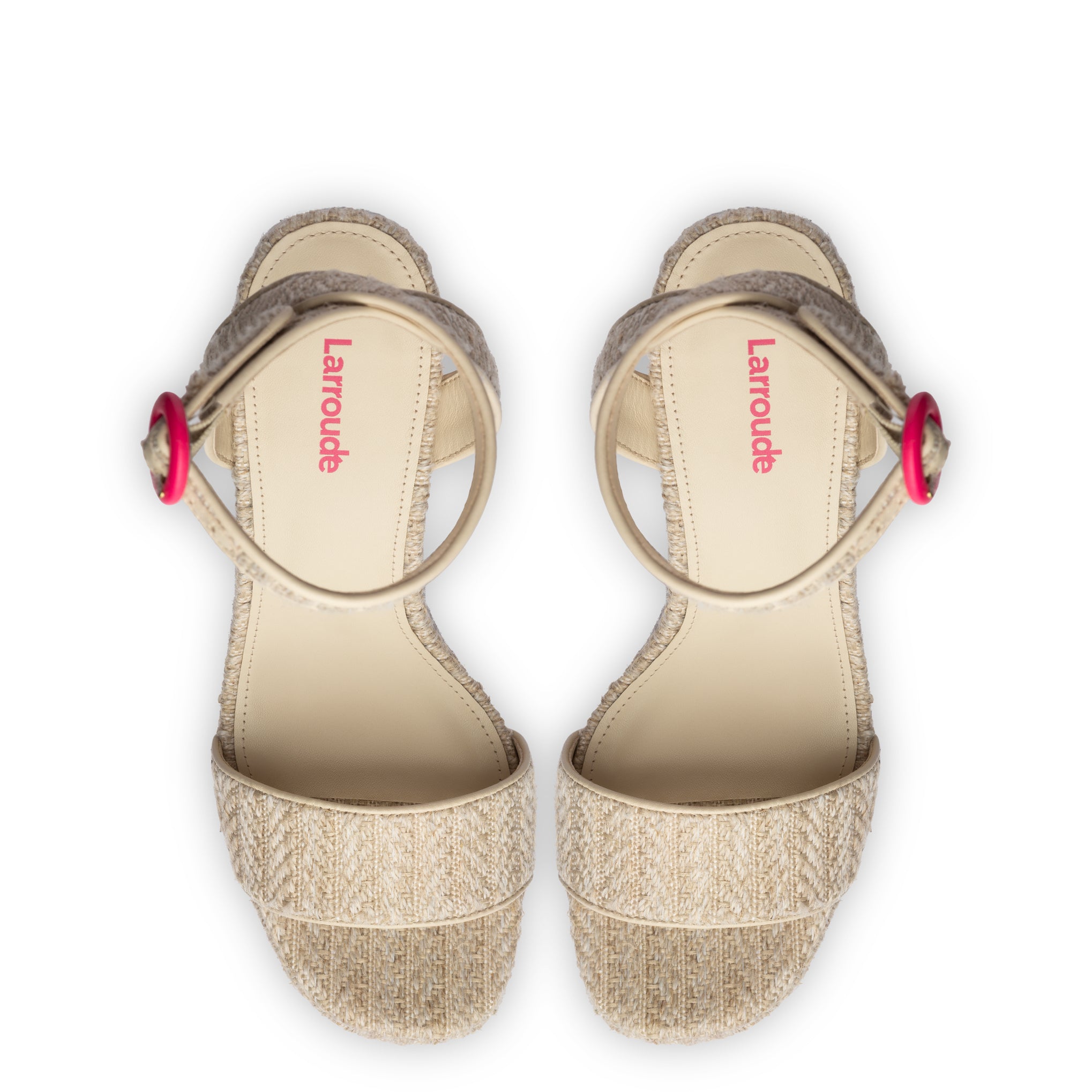 Dolly Sandal In Natural Raffia